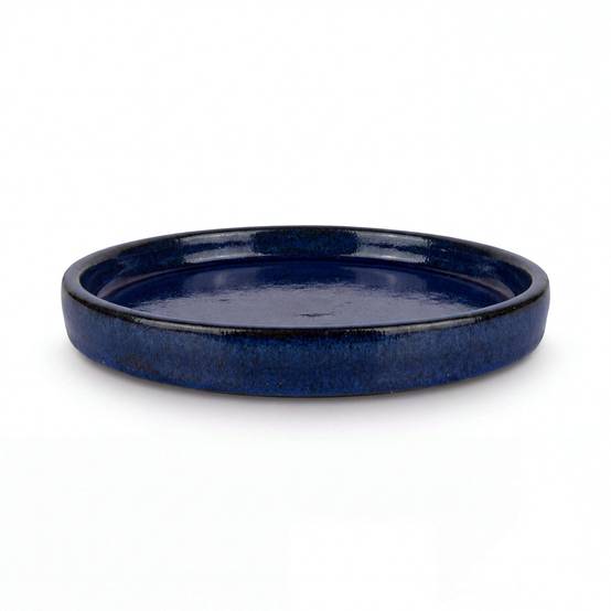 Soucoupe ronde 28cm bleu majorelle - Image 2