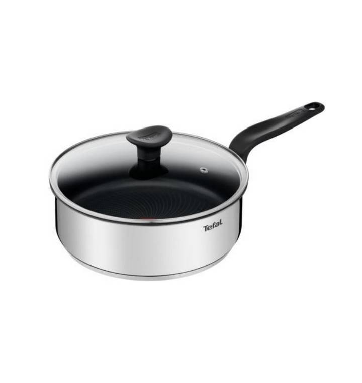 Sauteuse inox 24cm + couvercle E3093204 Tefal