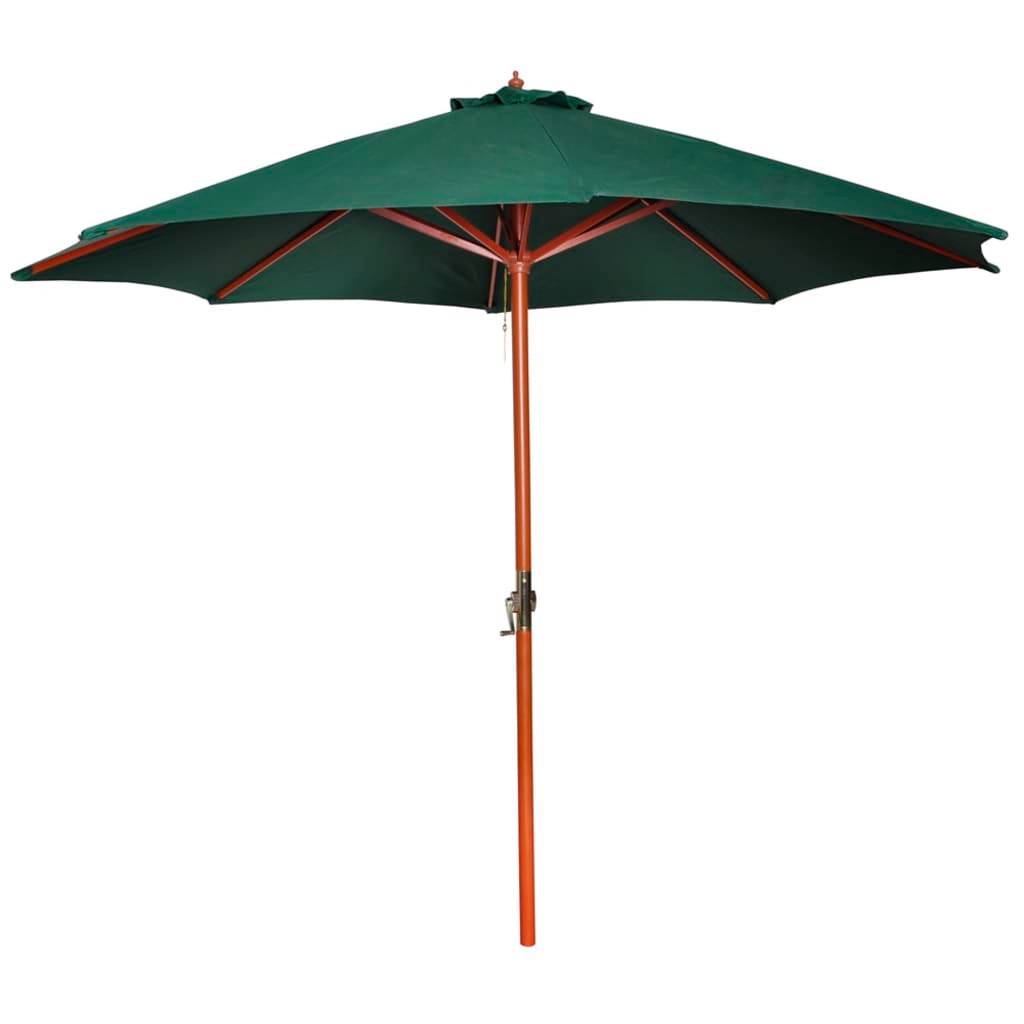Helloshop26 - Parasol diamètre 3 m vert - Image 1