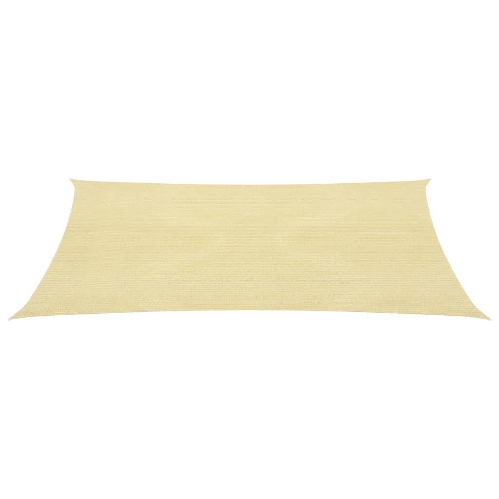 Helloshop26 - Voile toile d'ombrage parasol 160 g/m² PEHD 4 x 4 m beige - Image 2