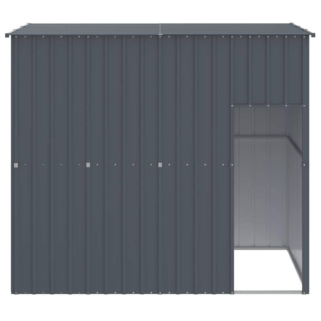Niche plastique acier anthracite  214 x 153 x 181 cm  - Prolenta premium p3233.5 - Image 3