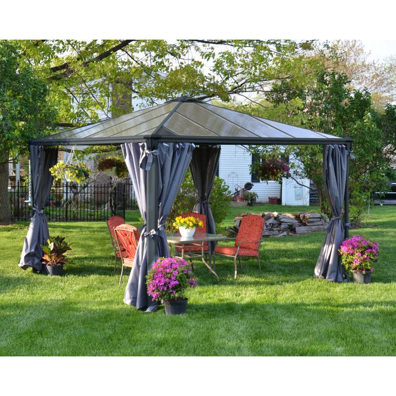 Châlet-Jardin - Tonnelle aluminium et polycarbonate 13 m2 Chalet & Jardin - Image 8