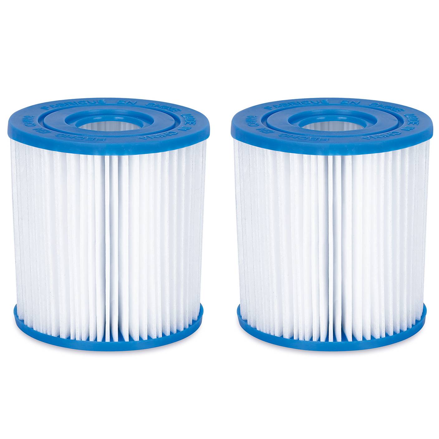 Summer Waves - Lot de 2 cartouches filtre I pour piscine H 9 cm x Ø 7,8 cm - Image 1