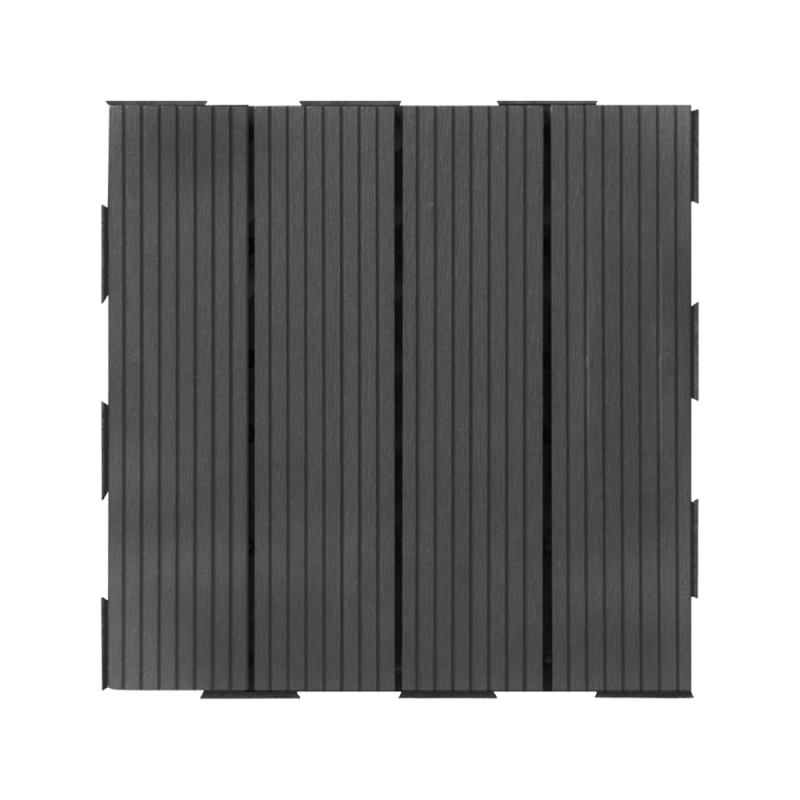 Dalle en composite Snap & Go (lot de 4) - Gris 30 x 30 cm - Snap & Go - Image 1