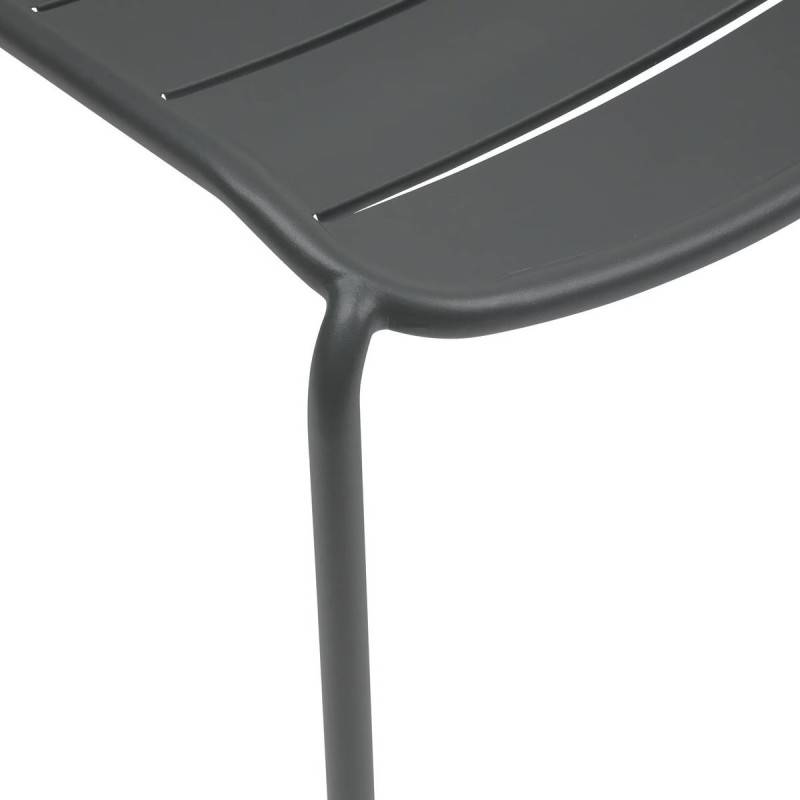 Hesperide - Chaise de jardin empilable Alegoria gris graphite Hespéride - Image 6