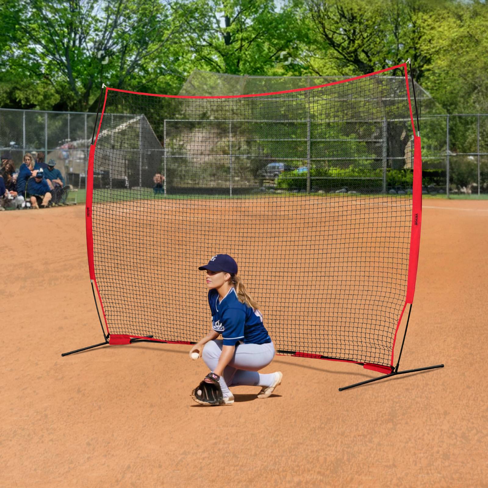 Vevor - VEVOR Filet d'Entraînement de Baseball Softball Filet Pare-ballons 393x275 cm - Image 8