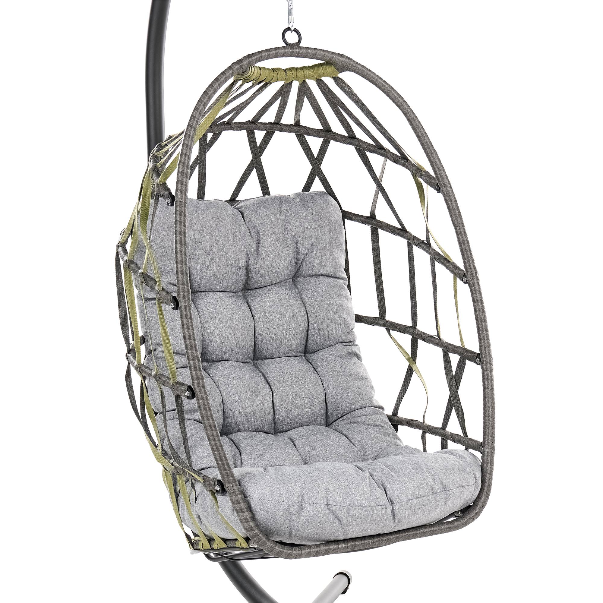 Beliani - Chaise porte-à-faux Tissu Gris GODRANO - 102x104x195- Beliani - Image 8