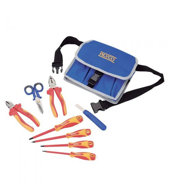 Set 9 outils isolés dans housse en nylon ALYCO 101410 - Image 6