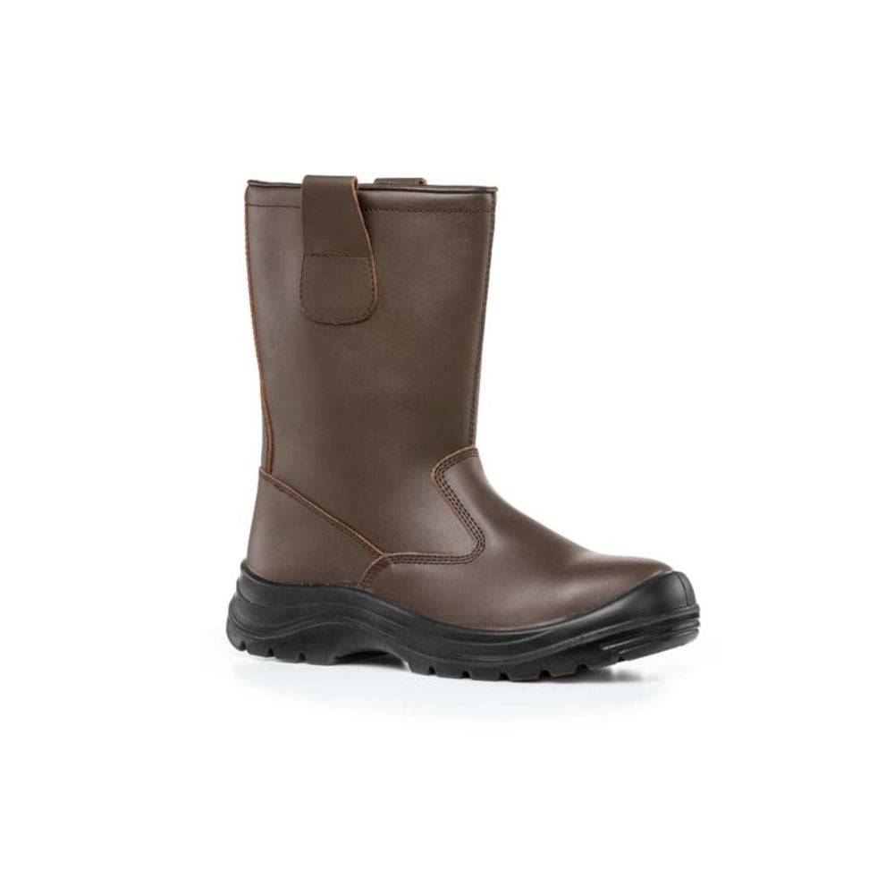 Botte de sécurité fourrée en cuir Coverguard Patagonite S3 SRC CI Marron 44 - Image 1