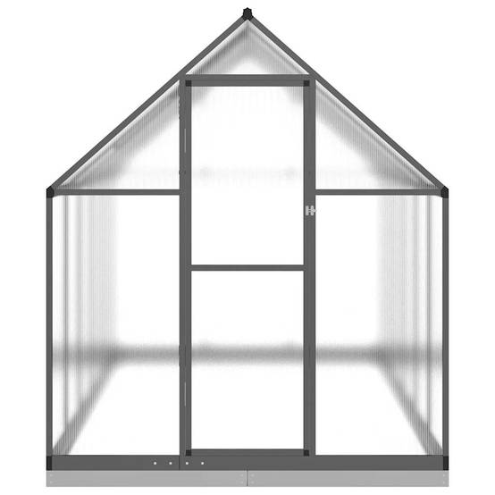 Serre Jardin Aluminium Polycarbonate Culture 5,64m² Anthracite - ComfortXL Outdoor Living - Image 3