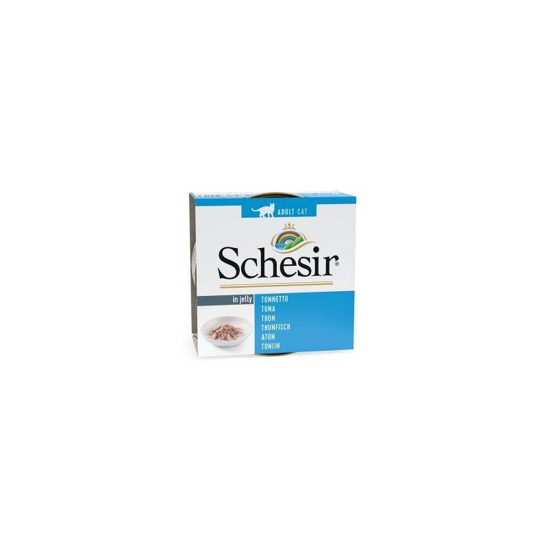 Schesir - Pâtée en gelée thon chat (boite 85g) - SCHESIR 85 g - Image 2