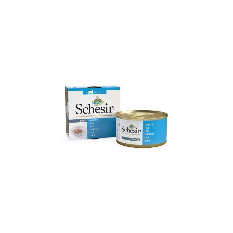 Schesir - Pâtée en gelée thon chat (boite 85g) - SCHESIR 85 g - Image 1