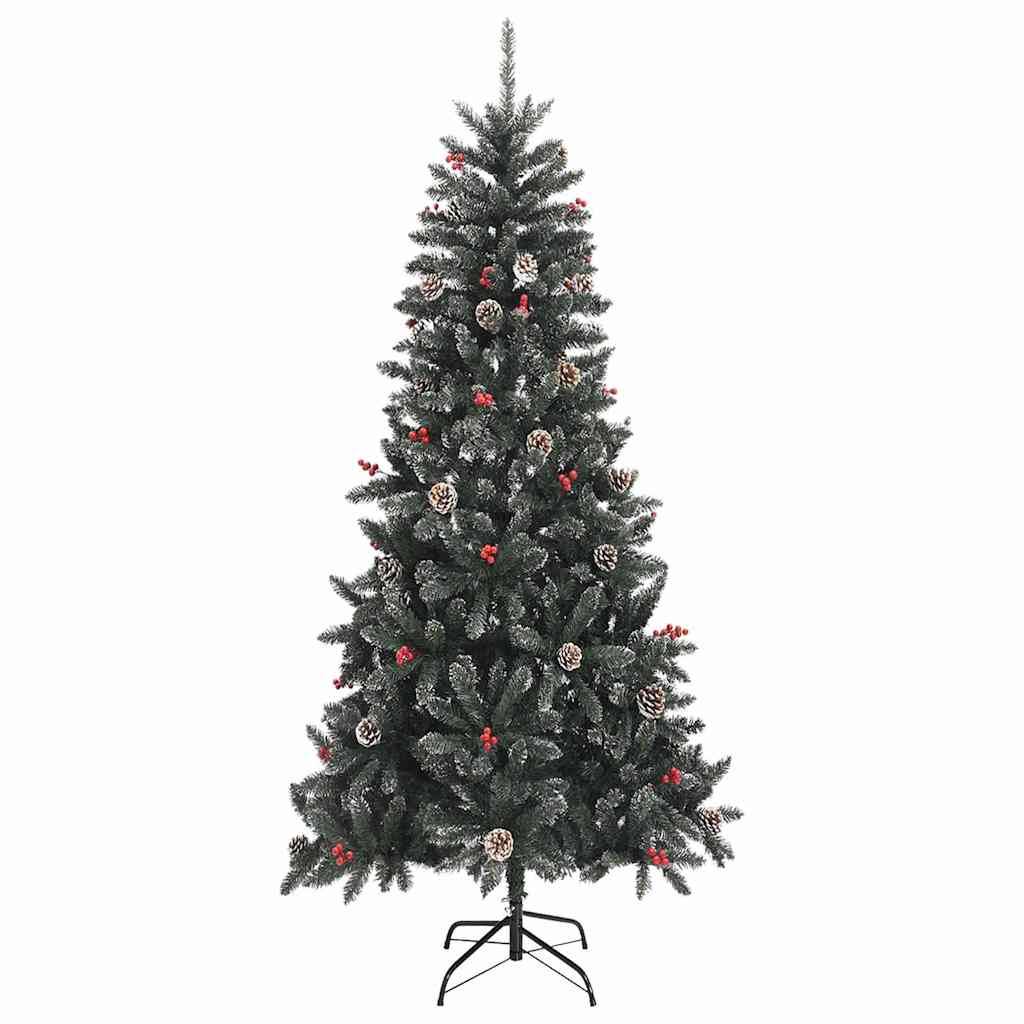 ComfortXL - Kit Sapin de Noël Enneigé 240 cm, Complet avec 300 LED, Boules et Pommes de Pin – ComfortXL Outdoor Living - Image 5