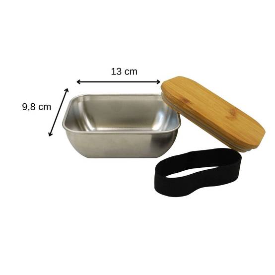Lunch box inox micro-ondable de 400 ml Fackelmann Move - Image 3