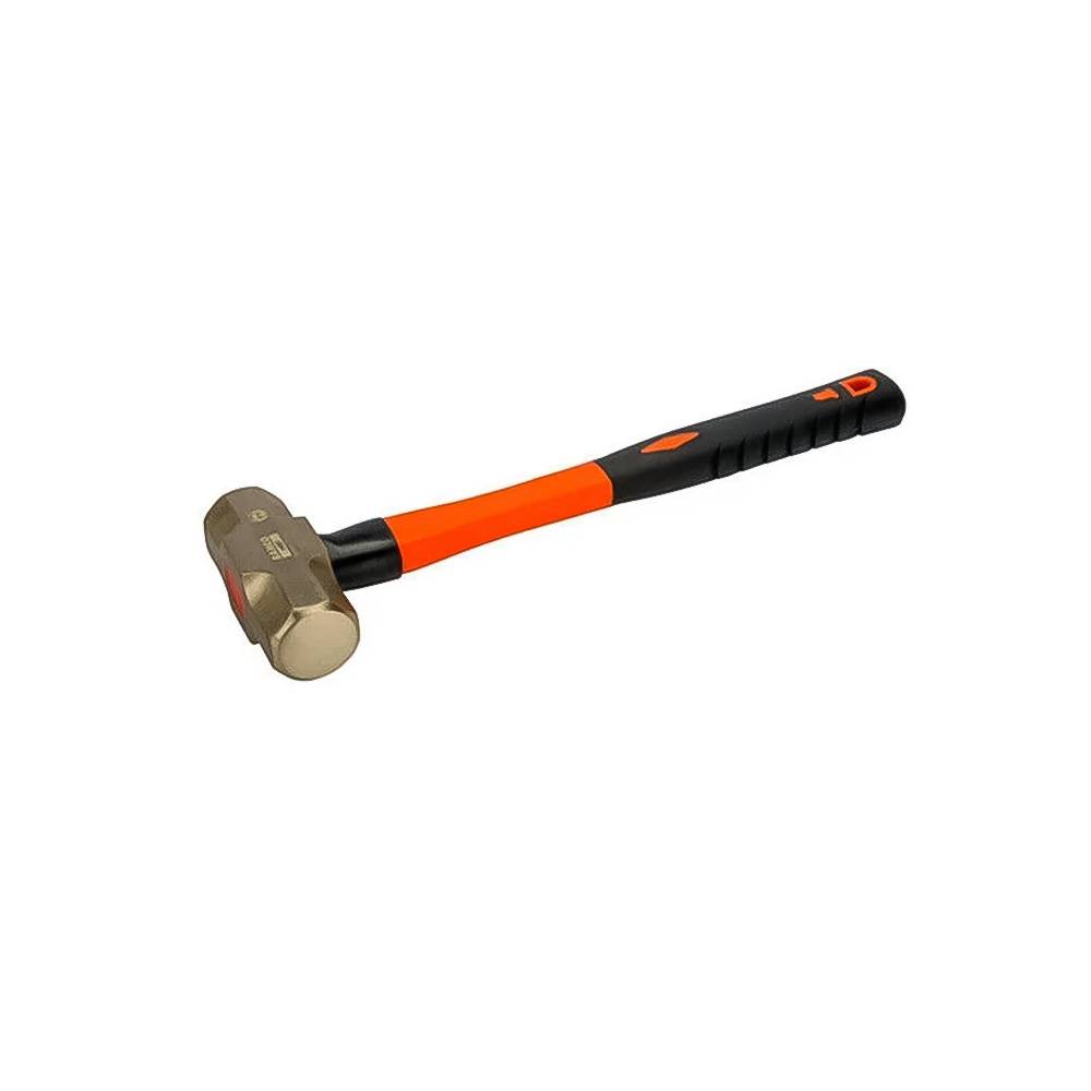 Massette Antidéflagrante En Alu Bronze 5 Kg Avec Manche En Fibre De Verre - BACHO - Ns502-5000-FB - Image 2
