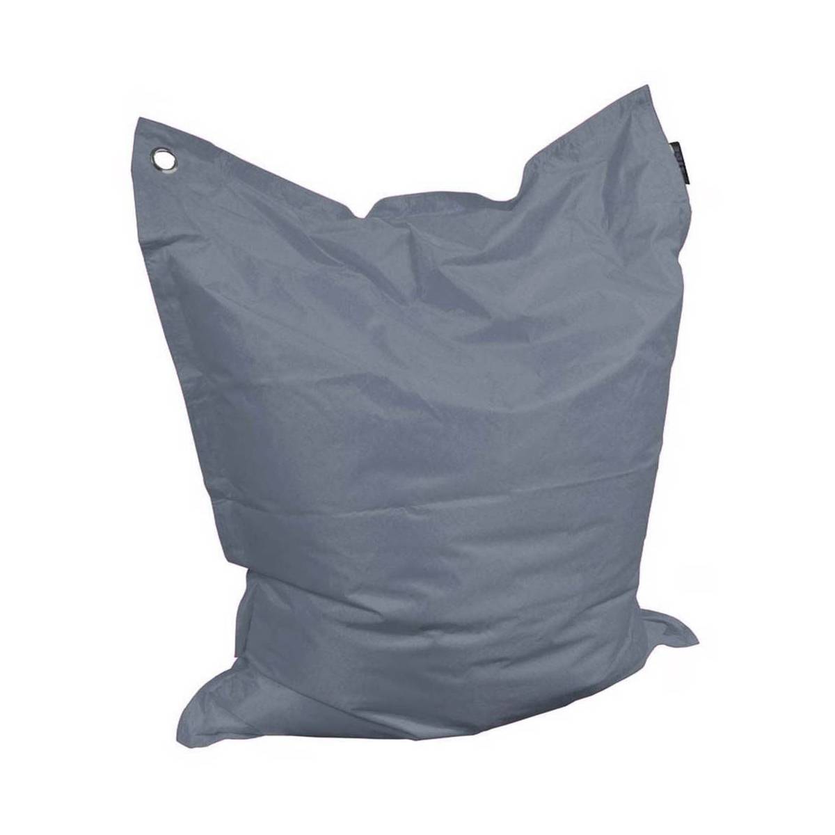 Jardindeco - Grand coussin uni Maxi Gris anthracite - Image 1