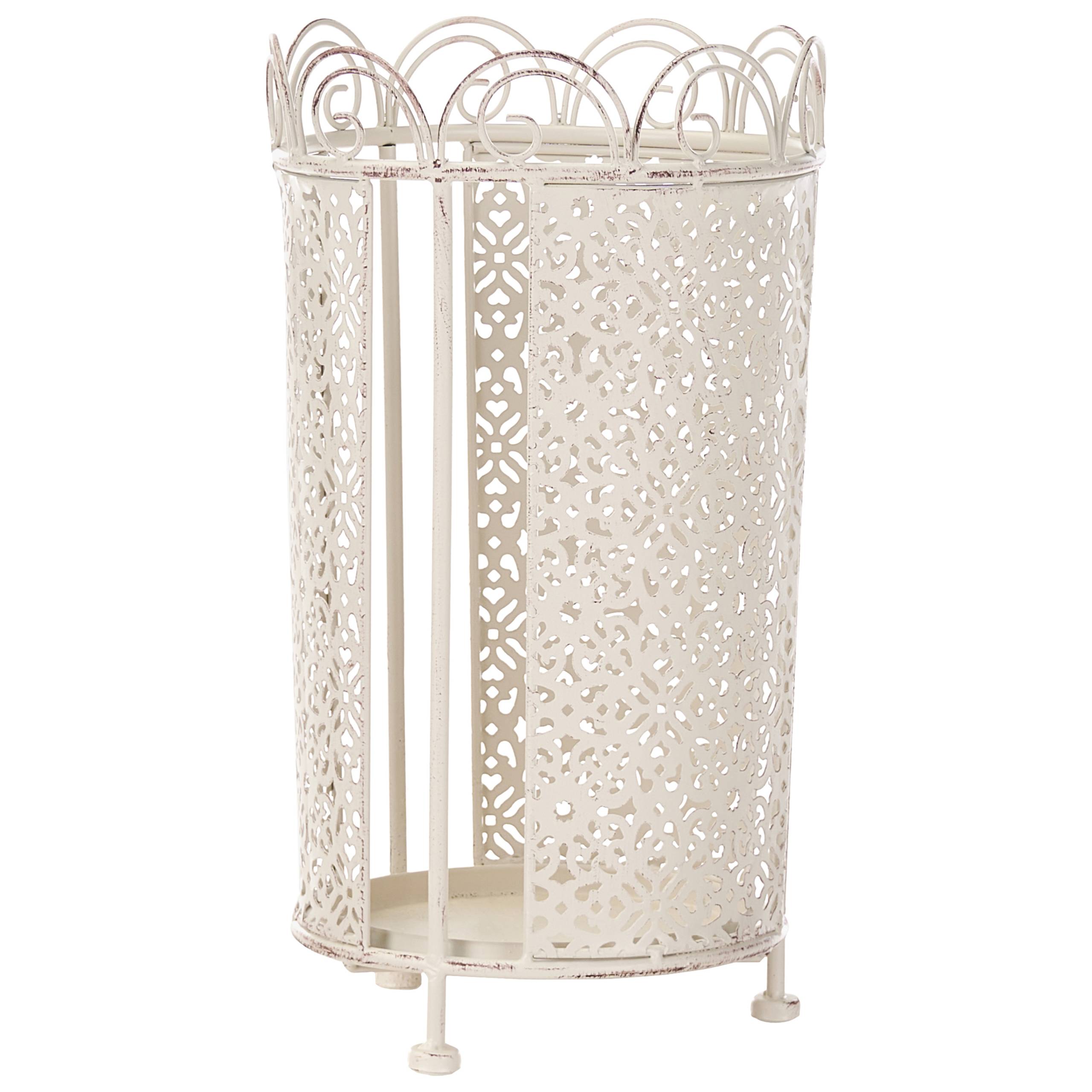 Beliani - Porte-parapluie Métal Blanc cassé ORLIAC - Beliani - Image 4