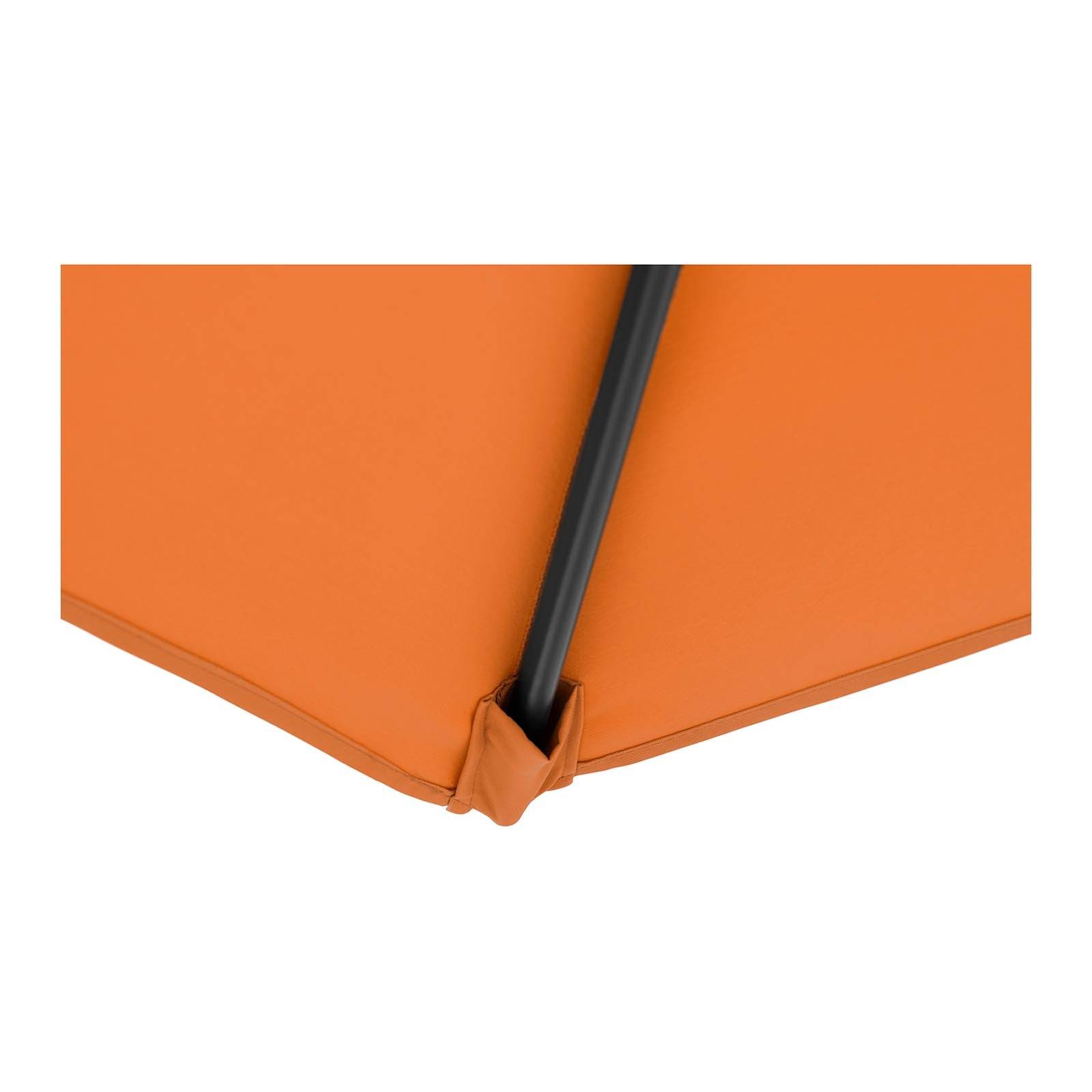 Parasol déporté - Orange - Rond - diamètre 300 cm - Inclinable - Image 7