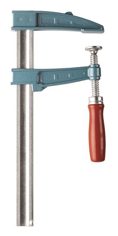 Presse à vis avec frein et manche bois serrage 50cm URKO tige 32x10mm saillie 140mm - 1519050 - Image 1