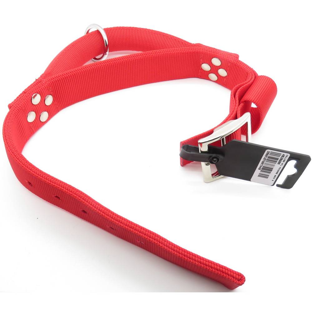 Zolux - Collier avec poignée T 60 cm. rouge pour chien. - Image 3