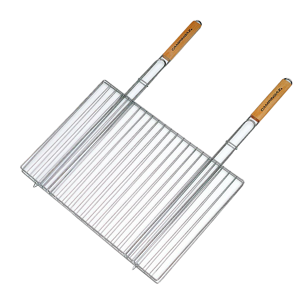Campingaz - Grande grille barbecue rectangulaire double 54 x 38 cm