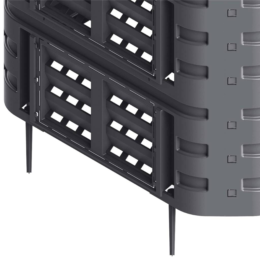 ComfortXL - Grand composteur de jardin 740 L en plastique pour déchets verts Noir – ComfortXL Outdoor Living - Image 5