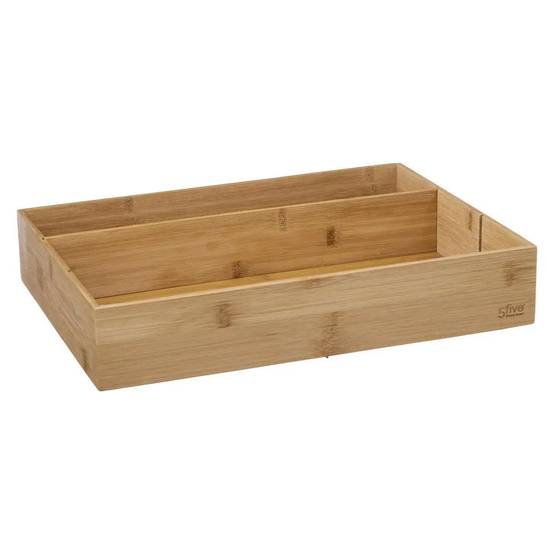 Range-Couverts en Bambou "Tidy Smart" 38cm Naturel - Image 2