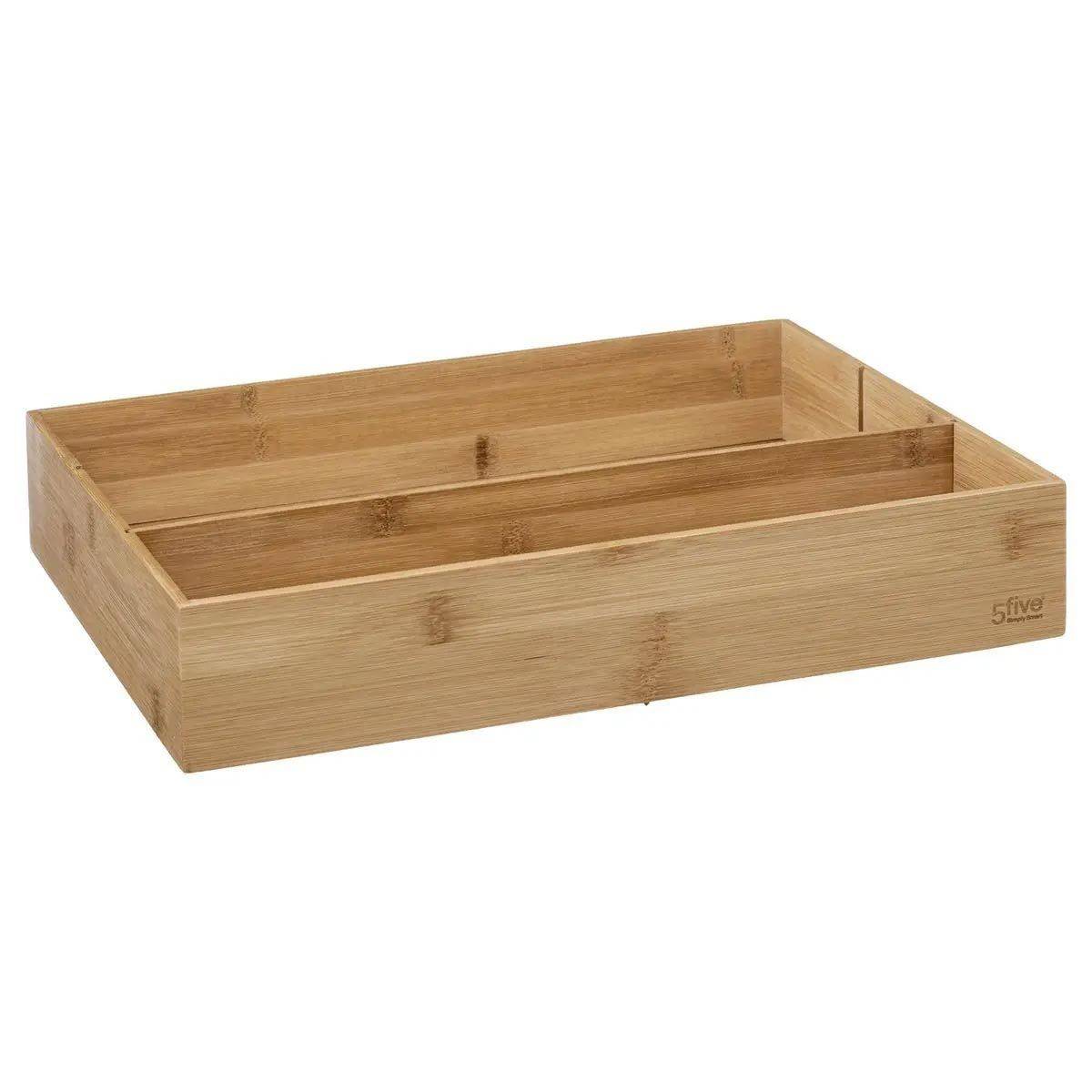 Range-Couverts en Bambou "Tidy Smart" 38cm Naturel - Image 3