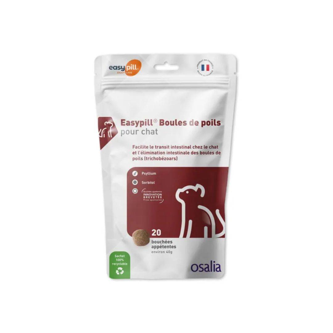 Easypill Boules de poils Compléments alimentaires pour digestion chats - 40g - Image 1
