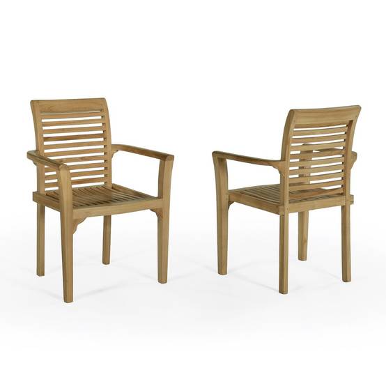Salon de jardin en teck massif Marbella, 4 places - TECK'Attitude - Image 7