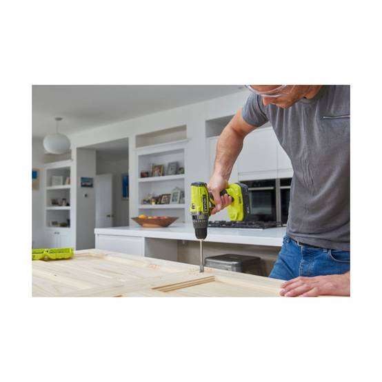 Ryobi - Perceuse-visseuse à percussion RYOBI - R18PD2-242S - 18V One+ - 2 Batteries 4.0Ah et 2.0Ah - 1 Chargeur - Image 4