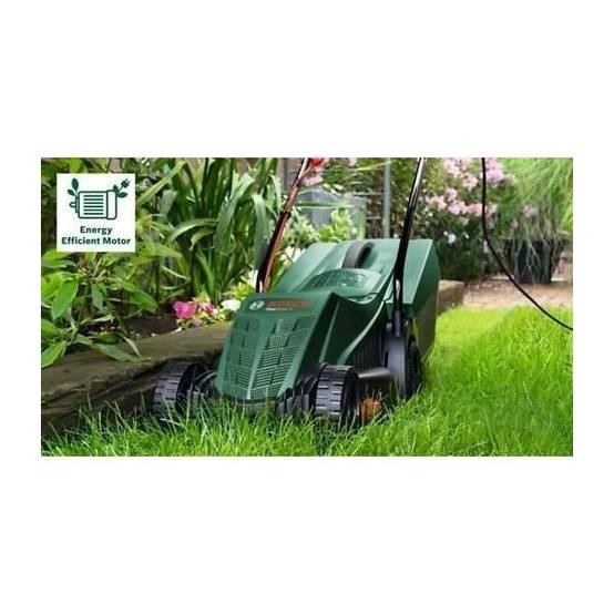 Bosch - Bosch Tondeuse UniversalRotak 34V-26 (1 300 W, largeur de coupe : 34 cm, bac de ramassage 40 litres) - Image 2