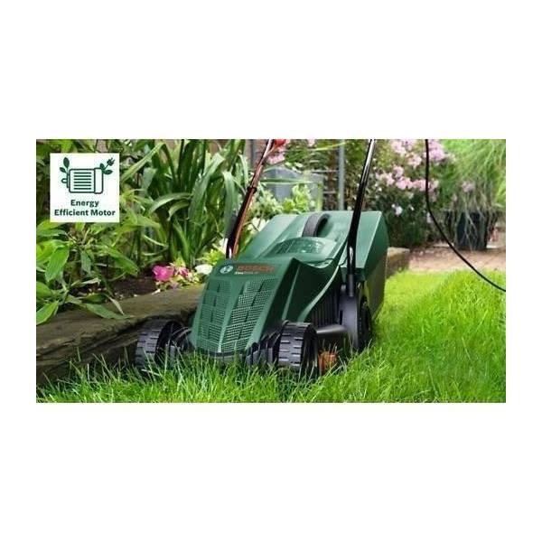 Bosch - Bosch Tondeuse UniversalRotak 34V-26 (1 300 W, largeur de coupe : 34 cm, bac de ramassage 40 litres) - Image 2