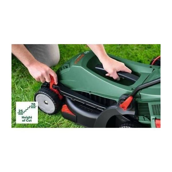 Bosch - Bosch Tondeuse UniversalRotak 34V-26 (1 300 W, largeur de coupe : 34 cm, bac de ramassage 40 litres) - Image 3