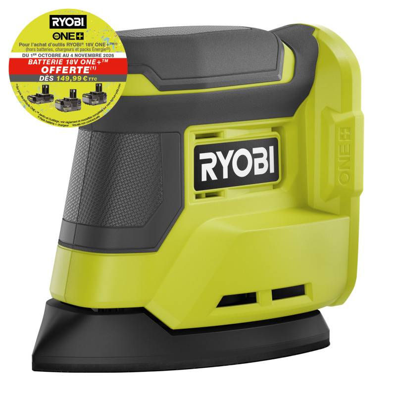 Ryobi - Ponceuse triangulaire RYOBI - 18V One+ - sans batterie ni chargeur - RPS18-0 - Image 2