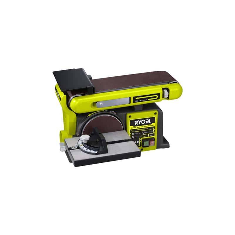 Ryobi - Ponceuse à bande et à disque stationnaire RYOBI 370W RBDS4601G - Image 1