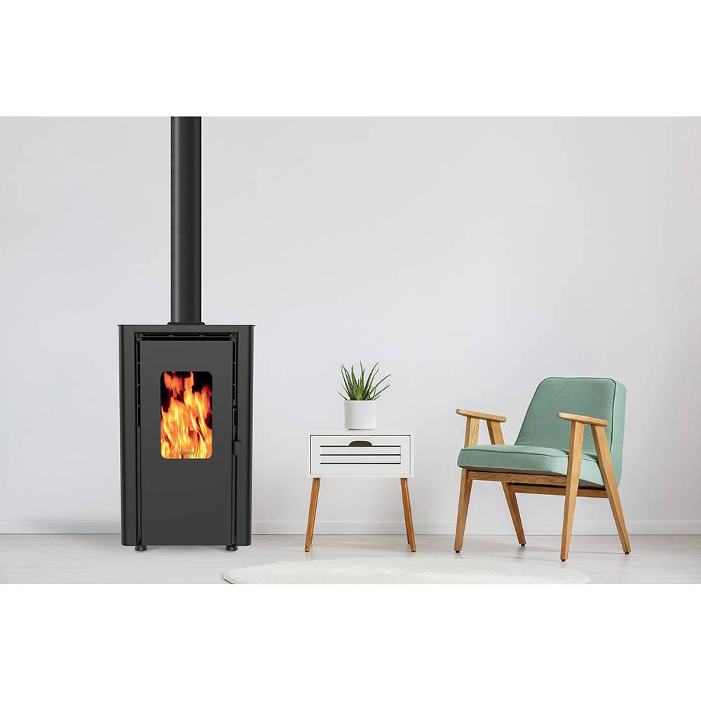 Supra - Poêle à granulés de bois 6.1kw blanc ORPHEE 6 BLANC Supra - Image 4