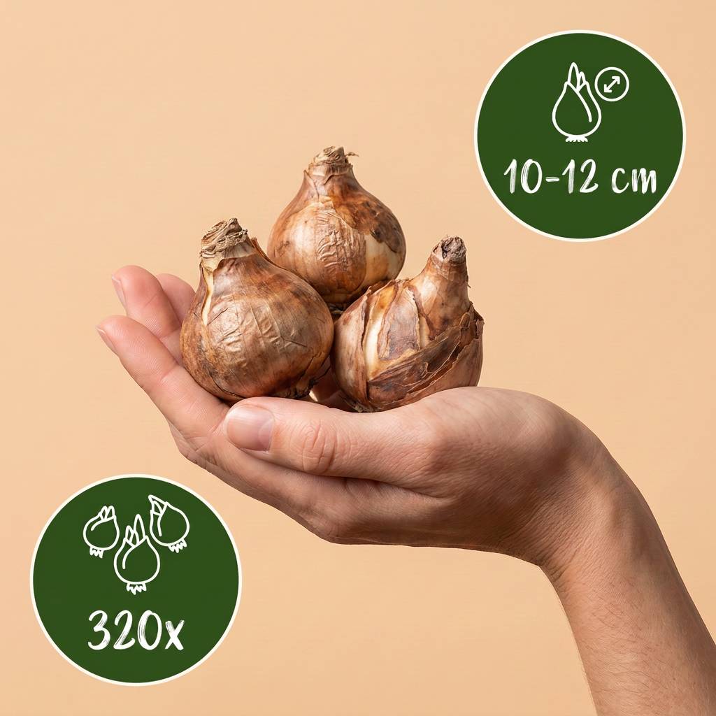 La Green Touch - Narcisse jaune - 320 bulbes - Image 3