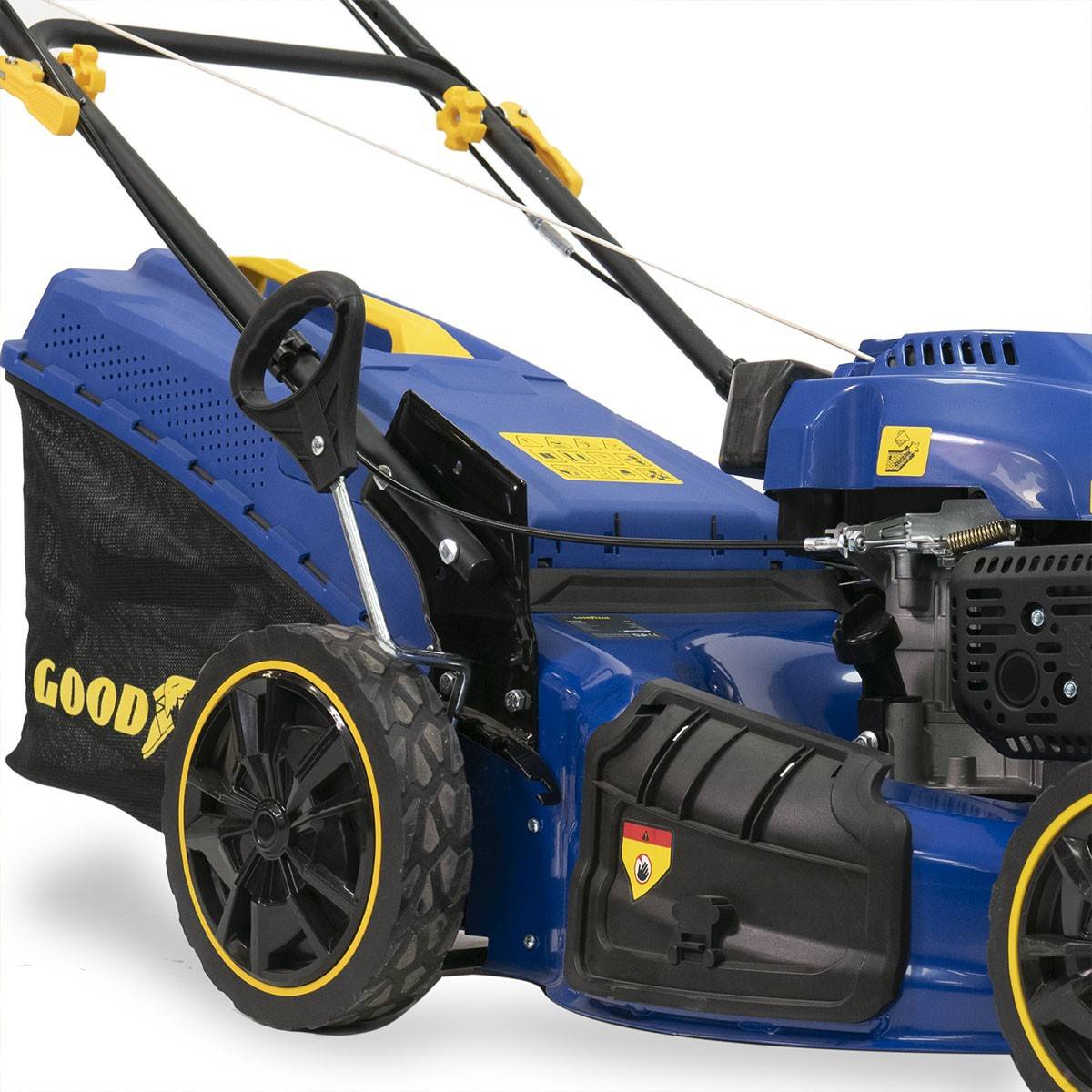 Tondeuse thermique Autotractée 7.5CV Moteur 4T OHV 224 Cm3 Grandes Surfaces de travail GOODYEAR - Image 4