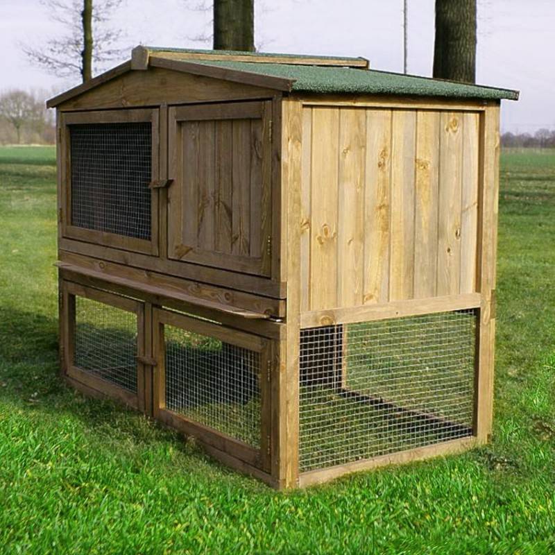 Cage Clapier lapin Exterieur Modele 002 Obelix - Image 2