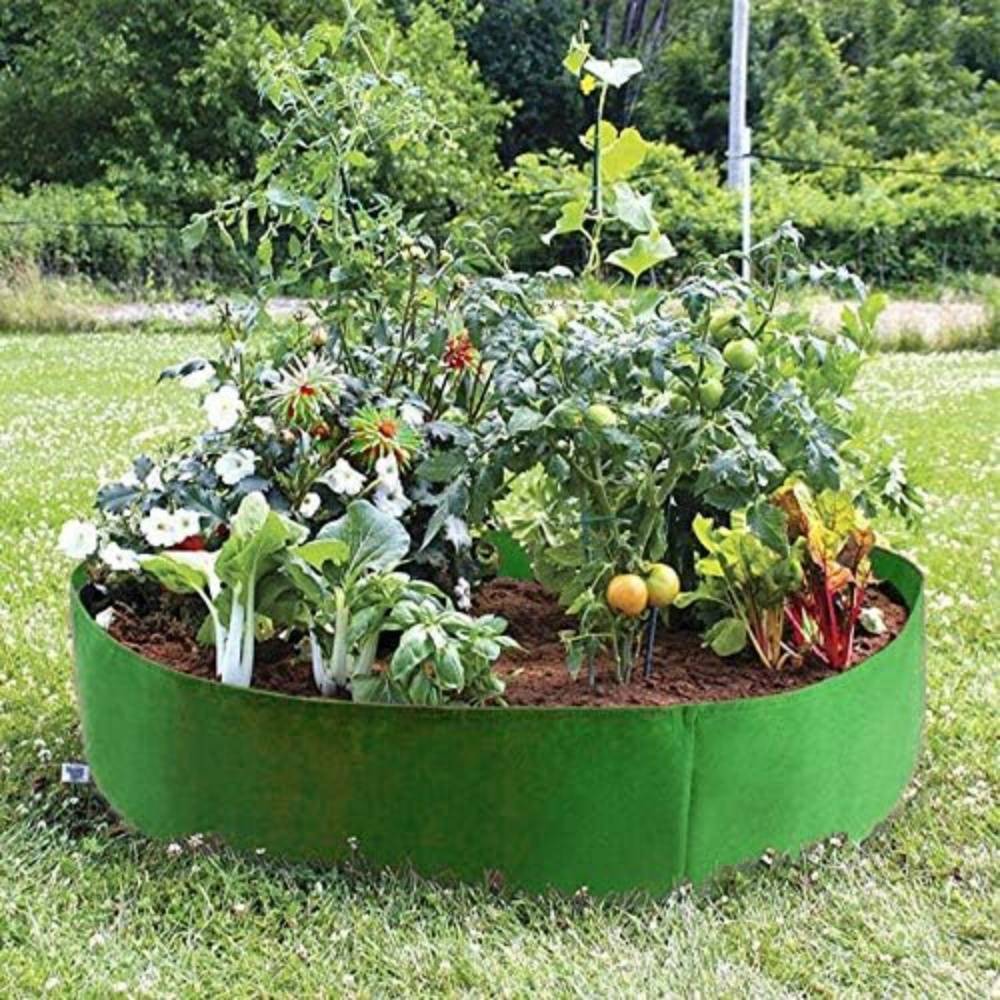 Sac de Culture en Tissu Non Tissé - Bac Jardin surélevé Vert - Image 5
