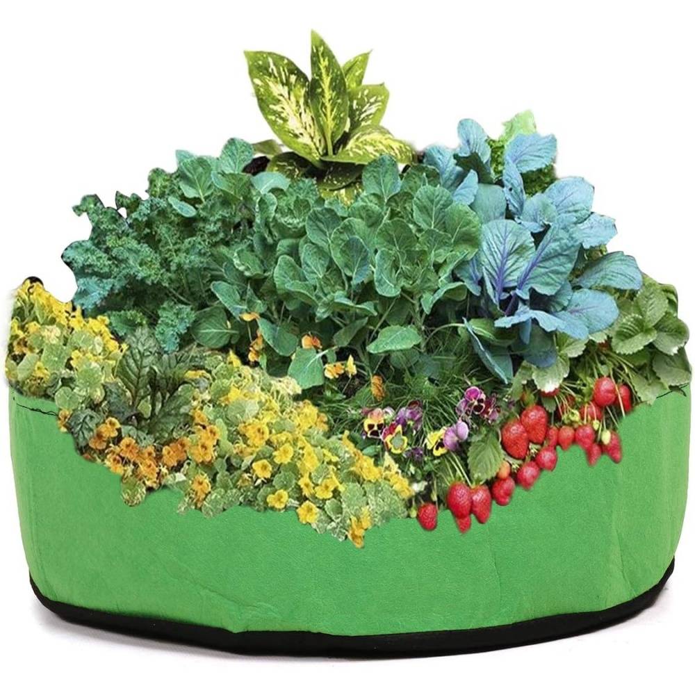 Sac de Culture en Tissu Non Tissé - Bac Jardin surélevé Vert - Image 3