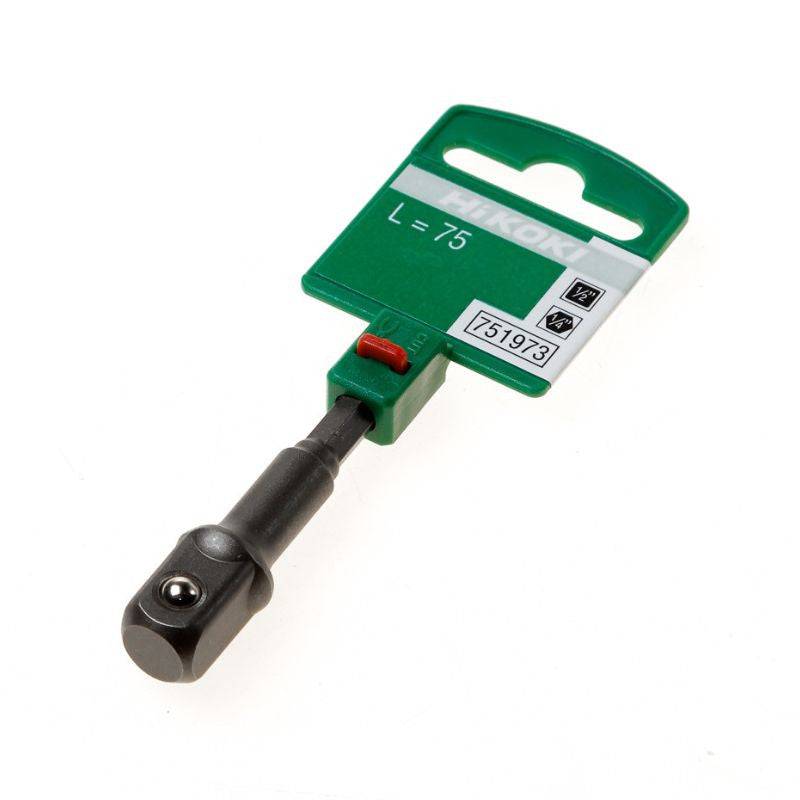 Adaptateur douille HIKOKI 751973 - à choc 1/4" à 1/2" - avec bille 75mm Hikoki - Image 2