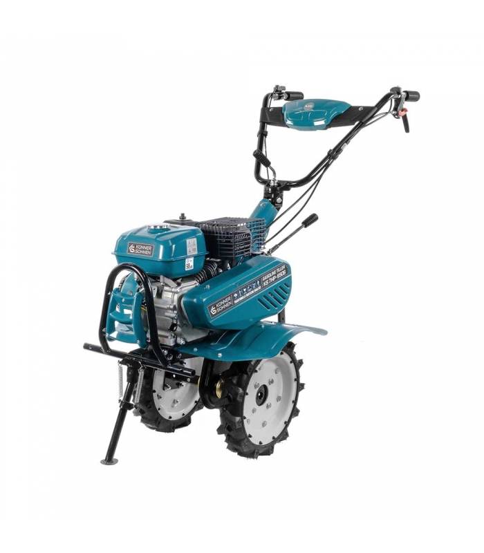 Motoculteur thermique 212 cc 7 CV, largeur de travail de 108 cm, fraises et roues - KS 7HP-950S - Image 1