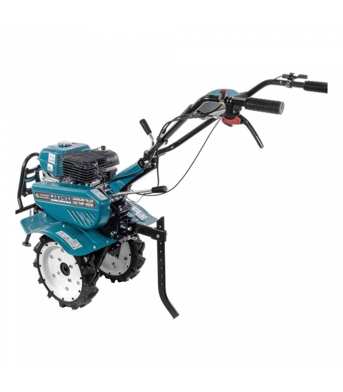 Motoculteur thermique 212 cc 7 CV, largeur de travail de 108 cm, fraises et roues - KS 7HP-950S - Image 2