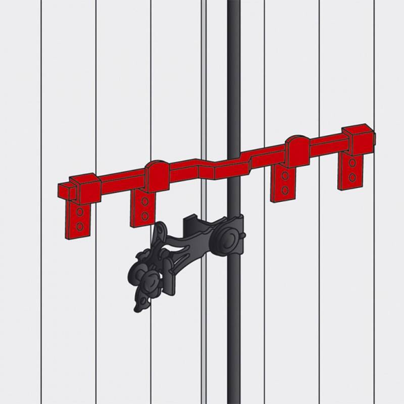 Afbat - Barre de sécurité renforcée noir 410mm AFBAT - Image 2