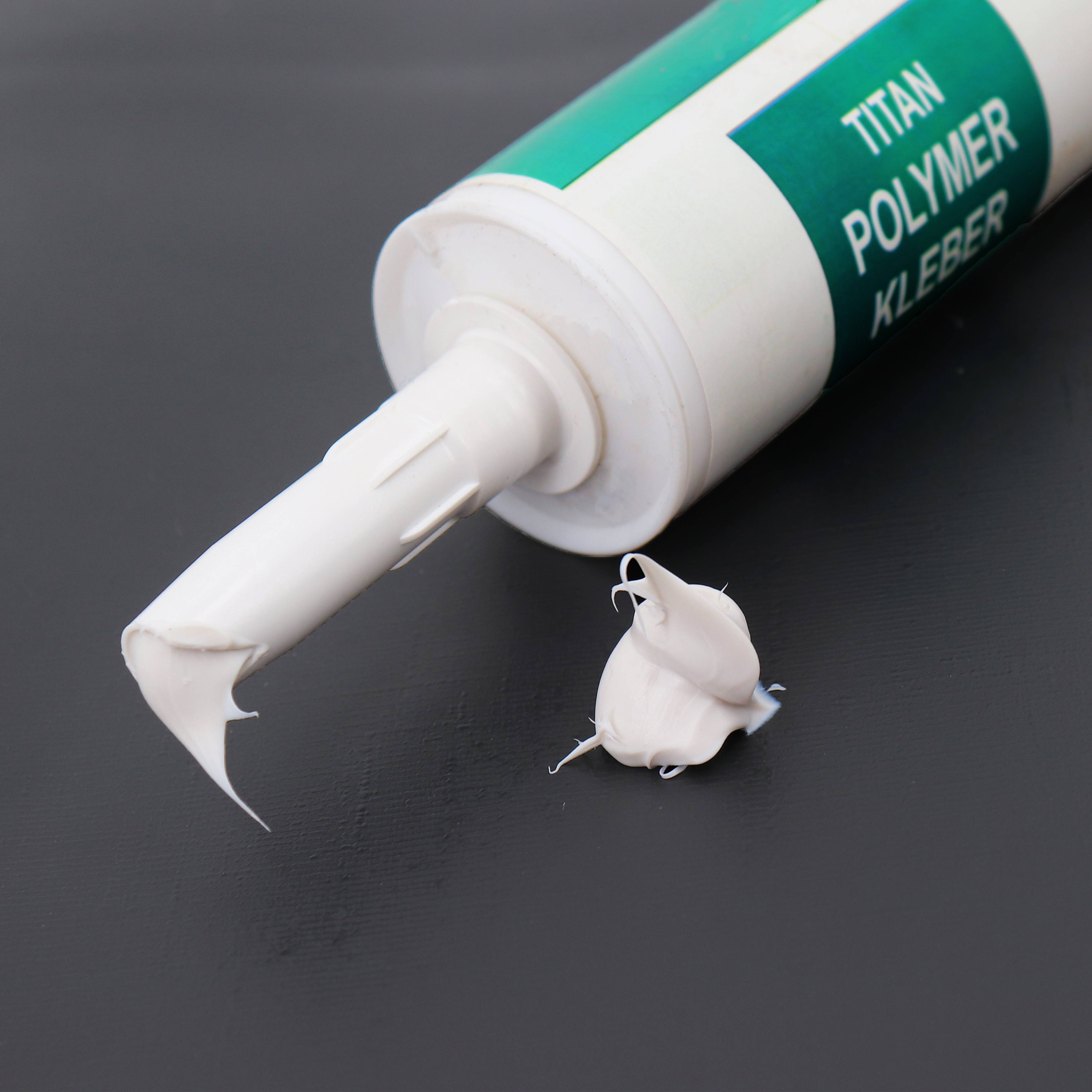 4 x colle, natte de bordure de bassin, bâche gravillonnée, filet anti-érosion pour le film de bassin 290 ml, blanc - Image 3