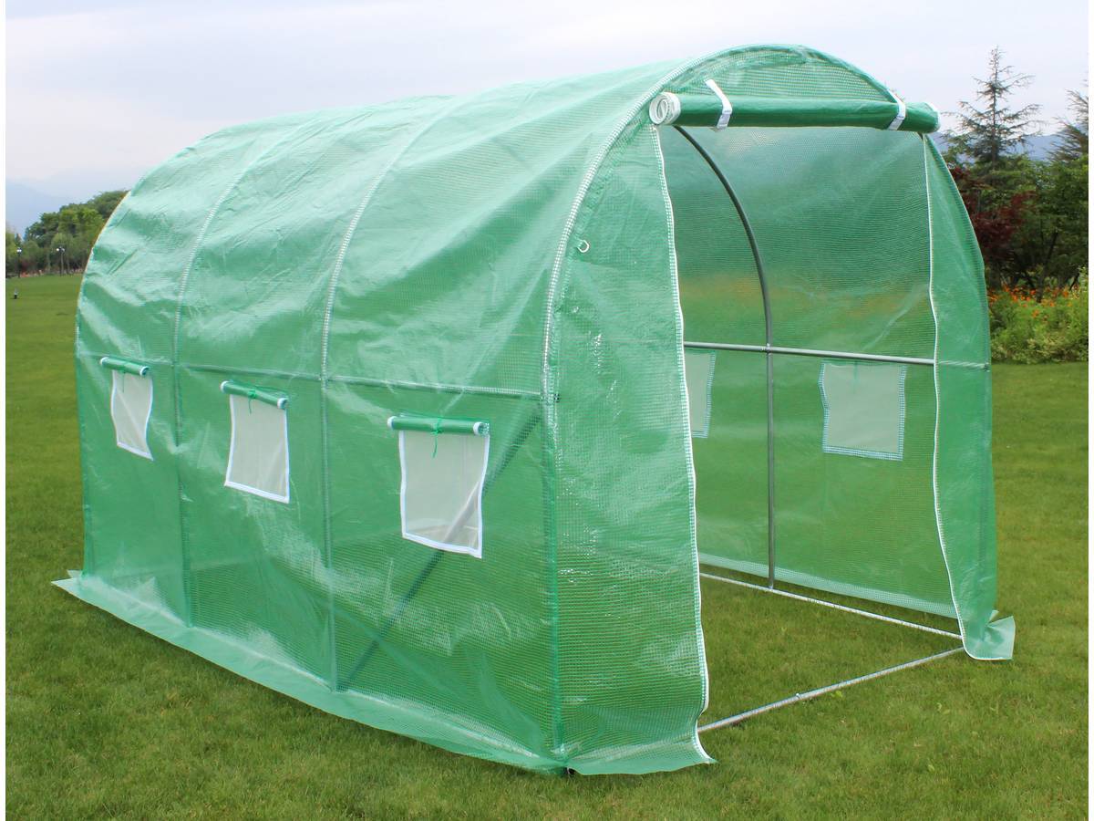 Serre Tunnel De Jardin Althea - 6m² - 3 X 2 X 2 M -habitat Et Jardin - Image 2