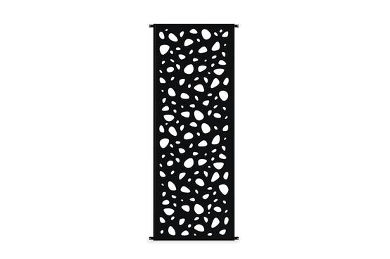 Casanoov Lot de 3 panneaux décoratifs SUNNY Noir H.160 cm motifs intégral - Image 5