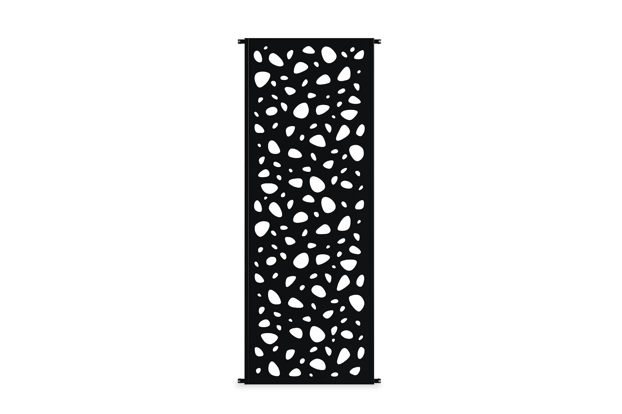 Casanoov Lot de 3 panneaux décoratifs SUNNY Noir H.160 cm motifs intégral - Image 5